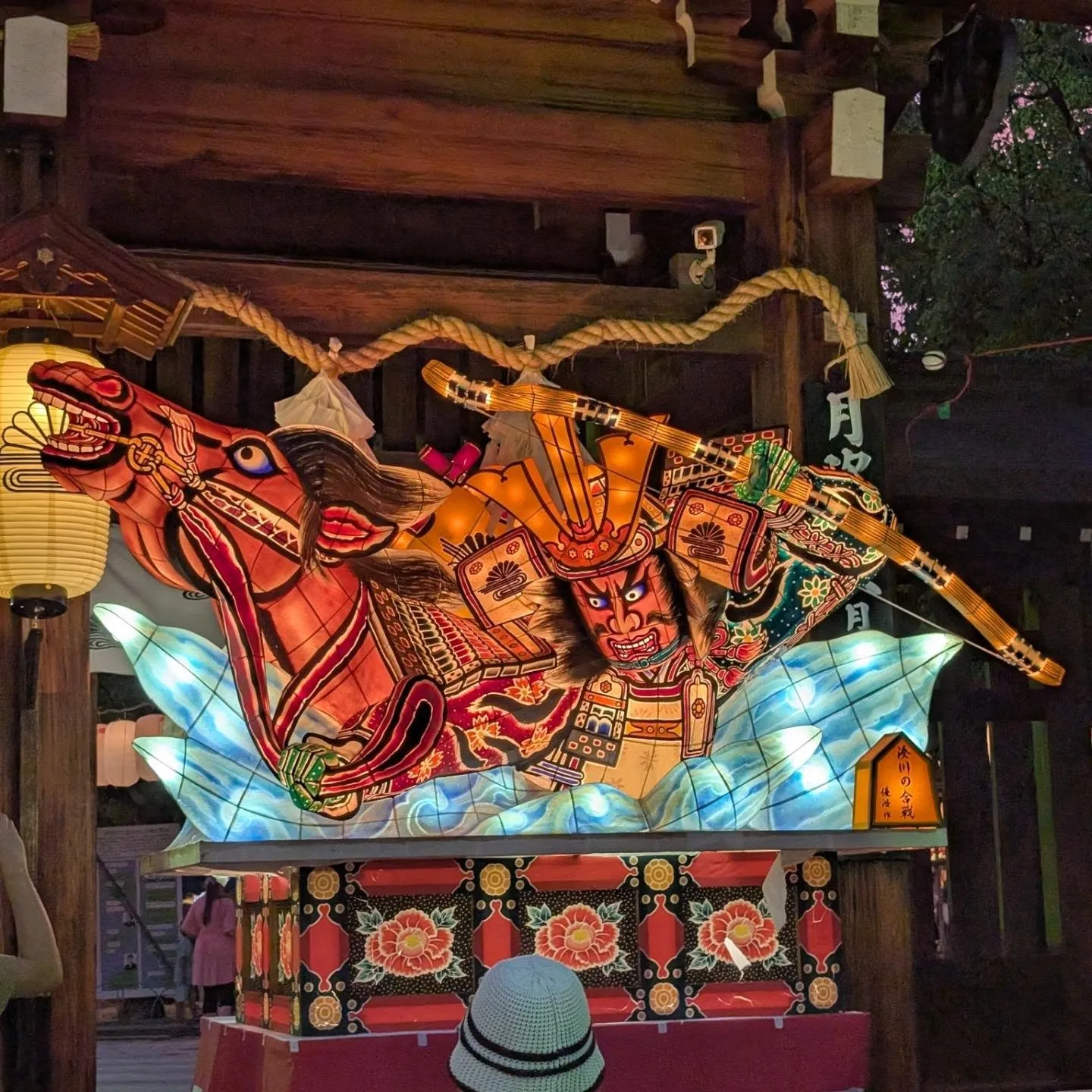 湊川神社の献灯祭に行って来ました。